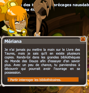 Le livre des Taures dofus pourpre