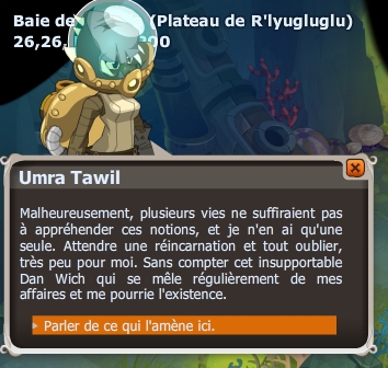 quête L'odeur devant le seuil dofus