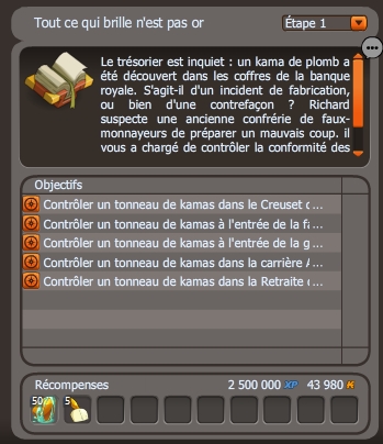 Tout ce qui brille n'est pas or dofus