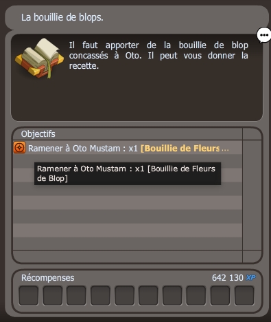 quete Le tabi mangeur de blops dofus