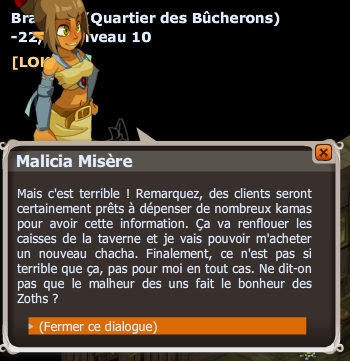 Maître chanteur dofus