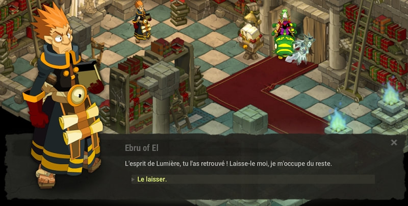 quête Esprit es-tu là dofus