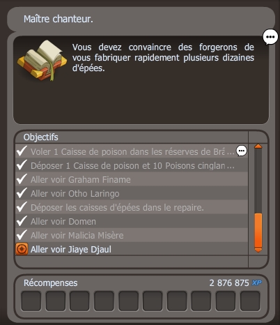 Maître chanteur dofus