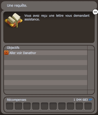 La lettre anonyme dofus