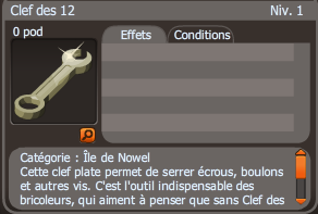 clef des 12 dofus