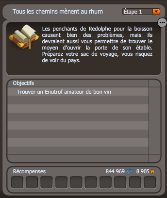 Tous les chemins mènent au rhum dofus