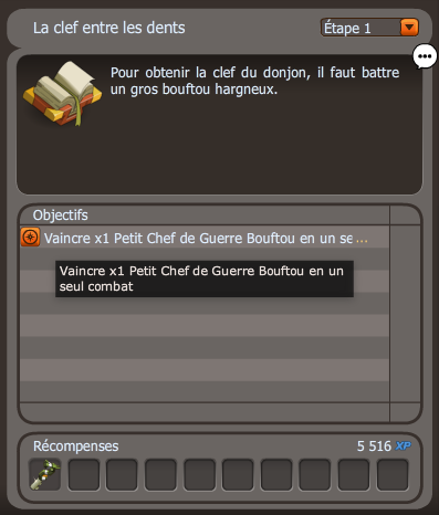 La clef du donjon dofus