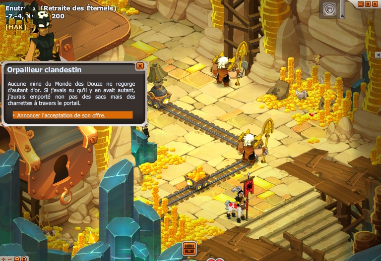 Prise d'otages dofus