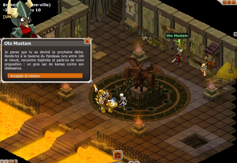 Rencontre du premier type dofus