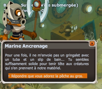 Il y a de l'électricité dans l'eau