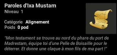 paroles d'ixa mustam