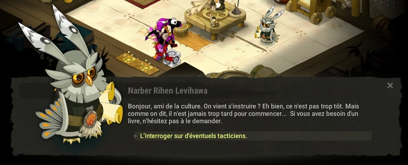 quête La tactique des gens d'armes dofus