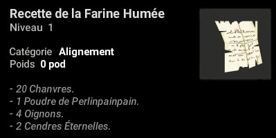 farine humée