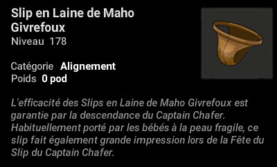 slip en laine de maho givrefoux