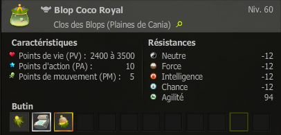 Antre du Blop Multicolore Royal