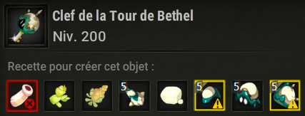 tour de bethel dofus