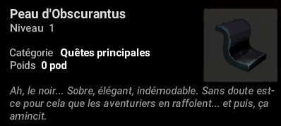 peau d'obscurantus