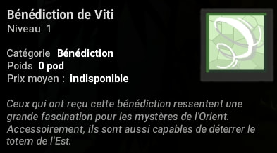 bénédiction de viti