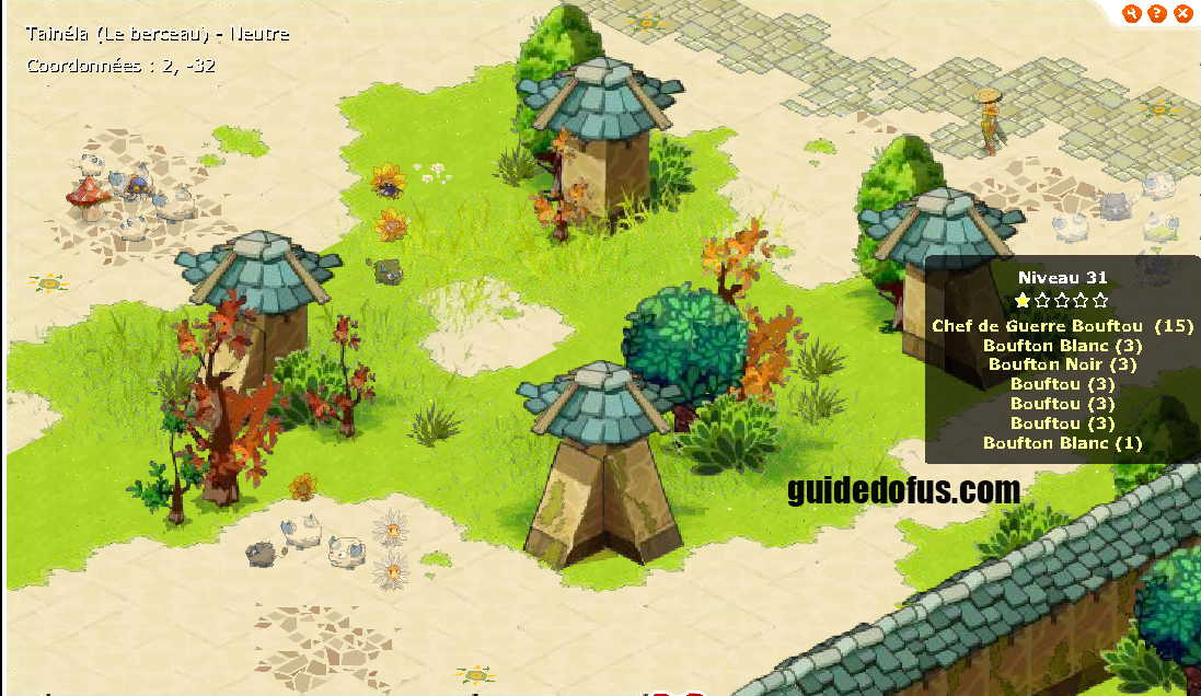 Guide xp de niveau 1 à 40 Guide Dofus Rétro